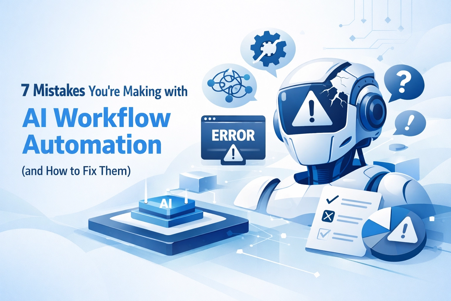 7 Mistakes You’re Making with AI Workflow Automation (and How to Fix Them)