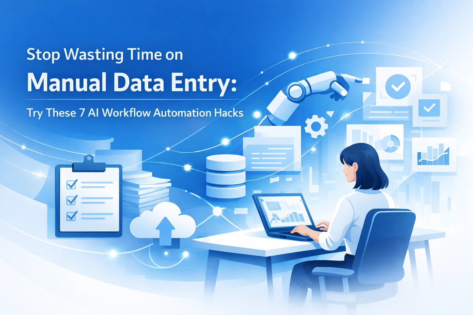 Stop Wasting Time on Manual Data Entry: Try These 7 AI Workflow Automation Hacks