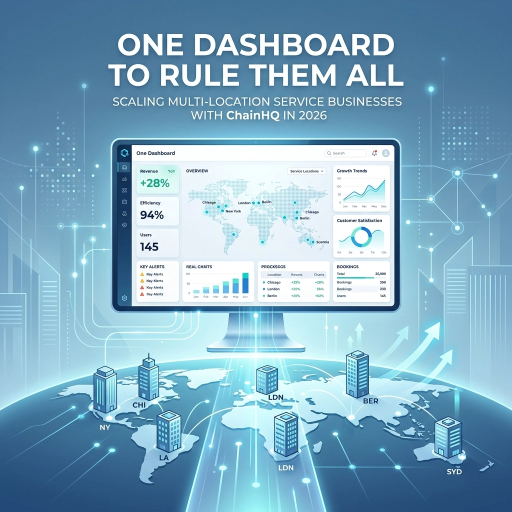 One Dashboard to Rule Them All: Scaling Multi-Location Service Businesses with ChainHQ in 2026