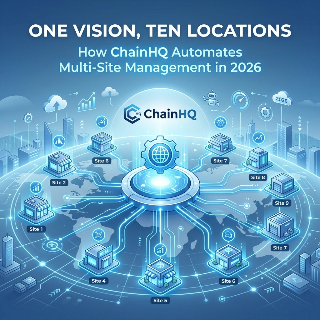 One Vision, Ten Locations: How ChainHQ Automates Multi-Site Management in 2026