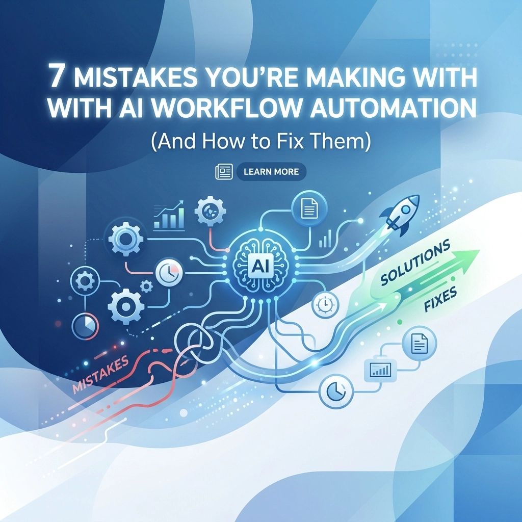 7 Mistakes You’re Making with AI Workflow Automation (And How to Fix Them)