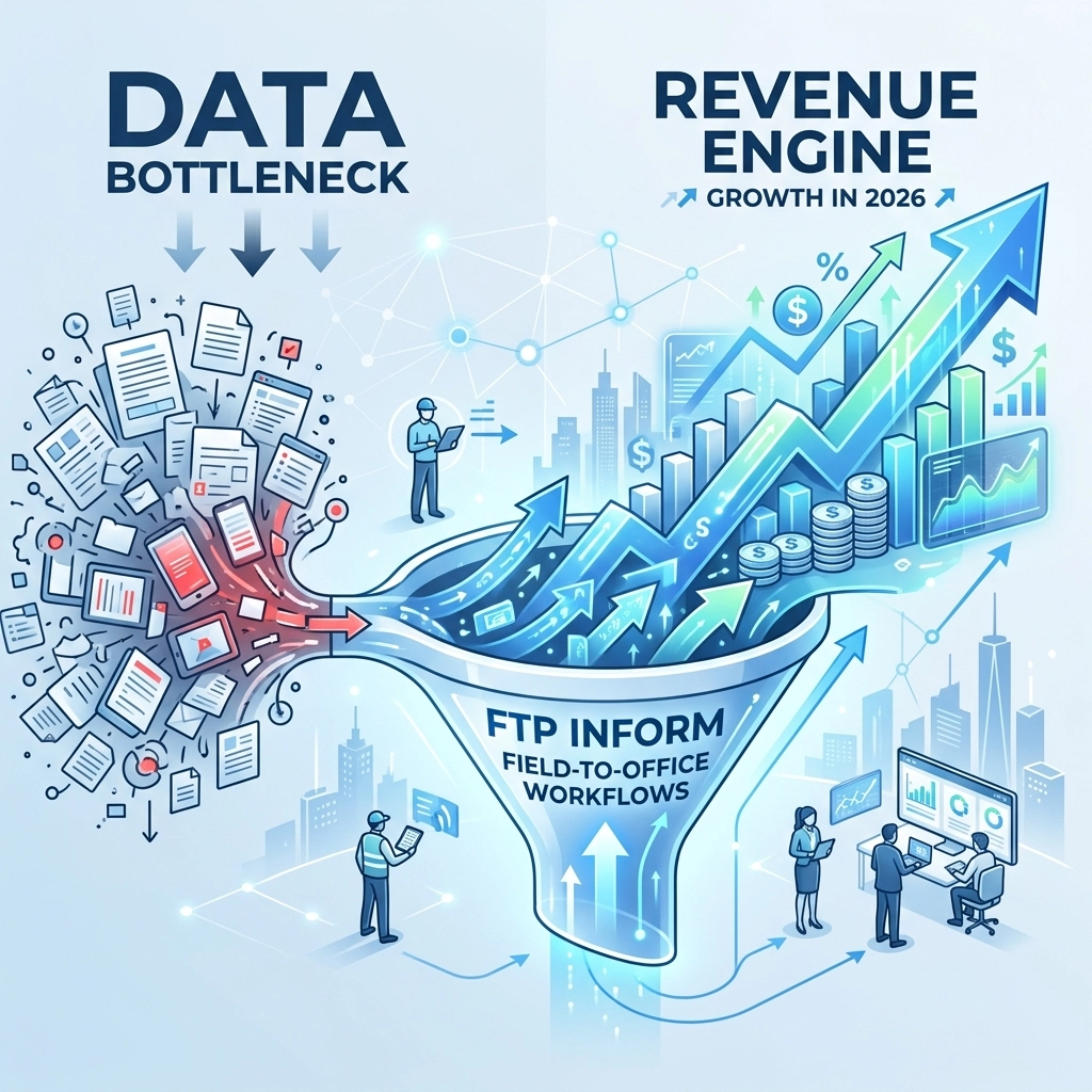 From Data Bottleneck to Revenue Engine: How FTP Inform Streamlines Field-to-Office Workflows in 2026