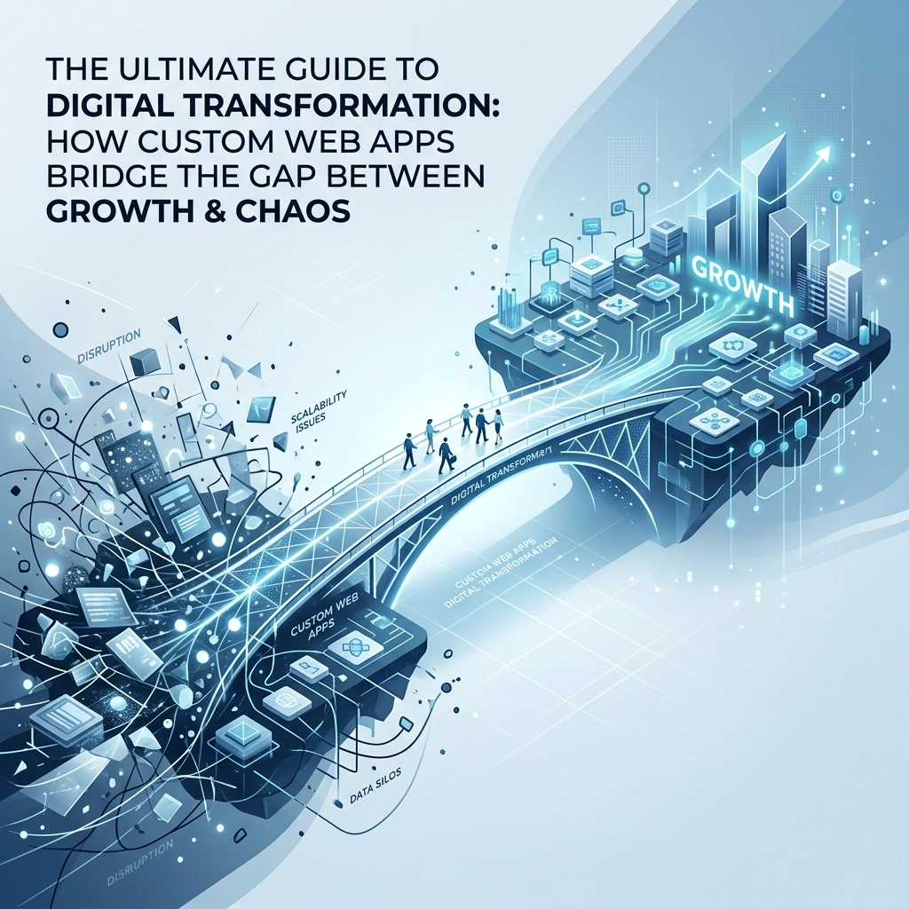 The Ultimate Guide to Digital Transformation: How Custom Web Apps Bridge the Gap Between Growth and Chaos