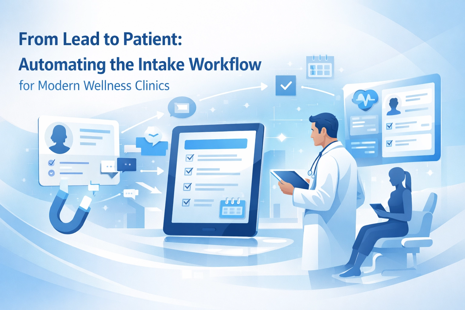 From Lead to Patient: Automating the Intake Workflow for Modern Wellness Clinics