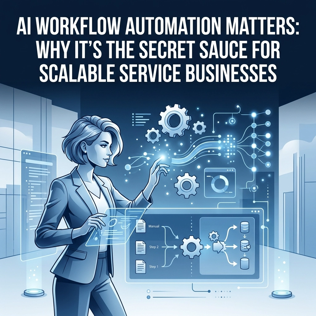 AI Workflow Automation Matters: Why It’s the Secret Sauce for Scalable Service Businesses