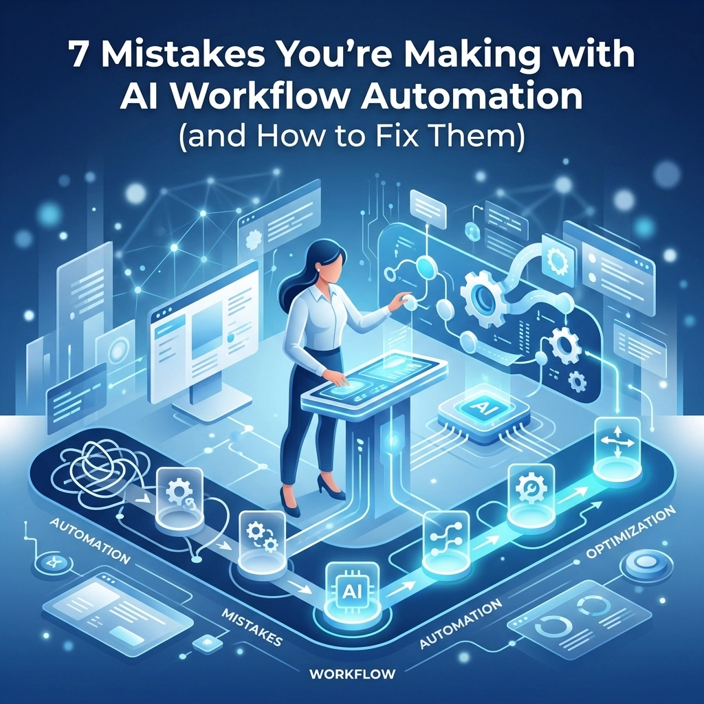 7 Mistakes You’re Making with AI Workflow Automation (and How to Fix Them)
