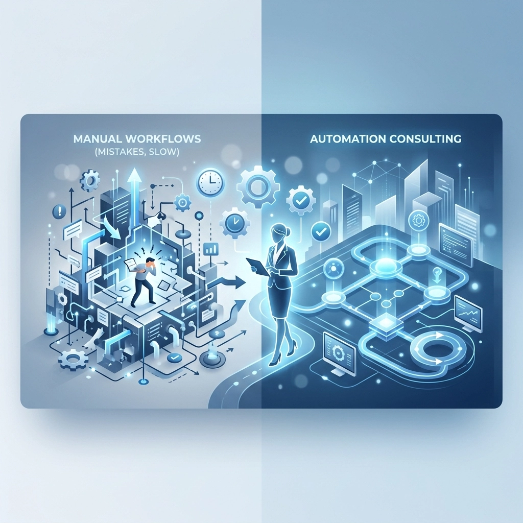 7 Mistakes You’re Making with Manual Workflows (and How Business Process Automation Consulting Fixes Them)
