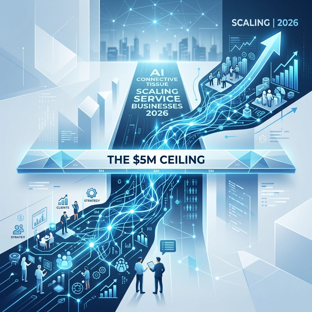 The $5M Ceiling: Why Custom AI Connective Tissue is the Key to Scaling Service Businesses in 2026