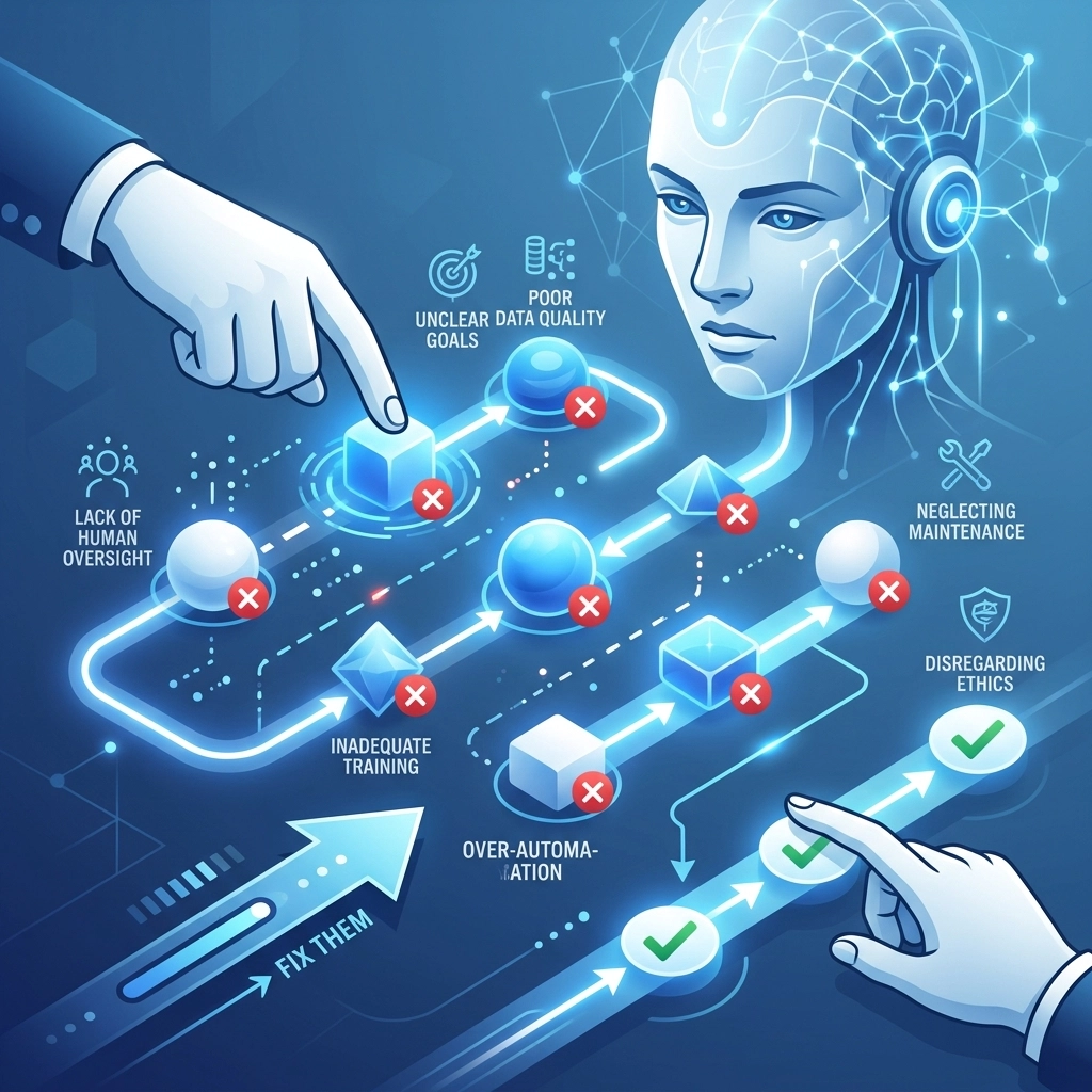 7 Mistakes You’re Making with AI Workflow Automation (and How to Fix Them)