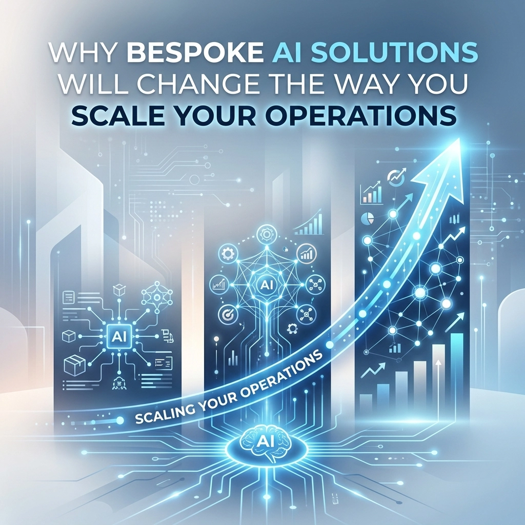 Why Bespoke AI Solutions Will Change the Way You Scale Your Operations